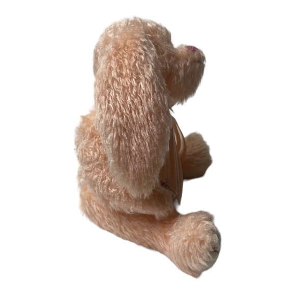 Vintage Ty Camelia The Attic Treasures Collection 1993 Peach Bunny - Picture 4 of 6